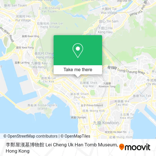 李鄭屋漢墓博物館 Lei Cheng Uk Han Tomb Museum地圖