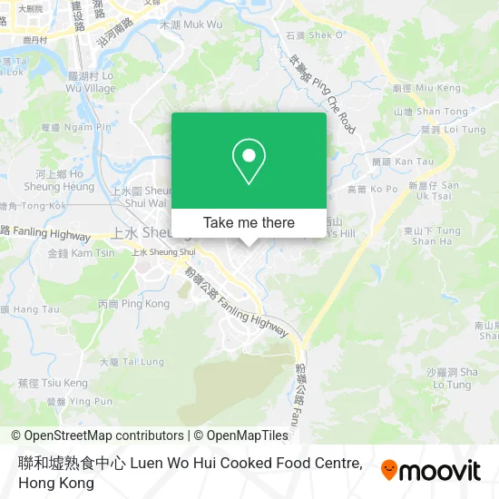 聯和墟熟食中心 Luen Wo Hui Cooked Food Centre地圖