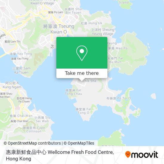 惠康新鮮食品中心 Wellcome Fresh Food Centre map