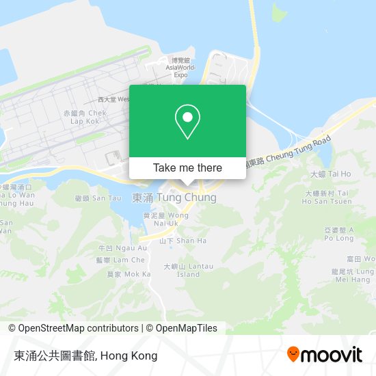 東涌公共圖書館 map