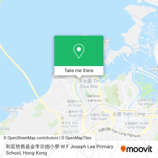 和富慈善基金李宗德小學 W F Joseph Lee Primary School map