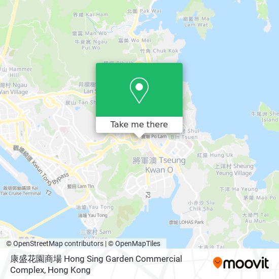 康盛花園商場 Hong Sing Garden Commercial Complex map