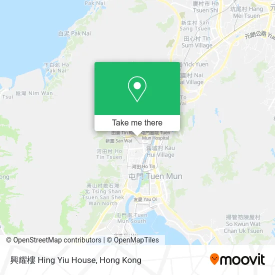 興耀樓 Hing Yiu House地圖