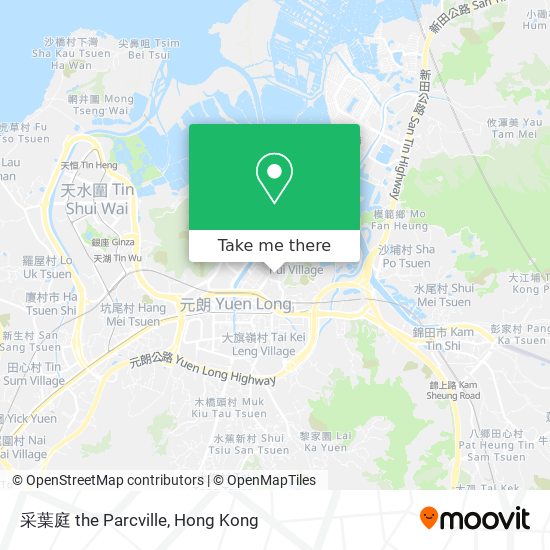 采葉庭 the Parcville map