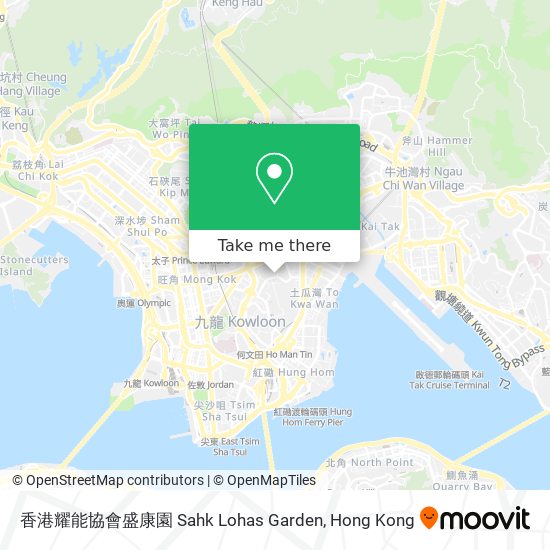 香港耀能協會盛康園 Sahk Lohas Garden map