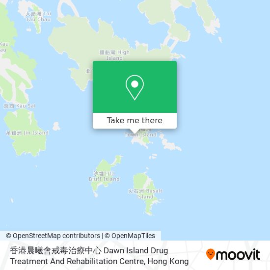 香港晨曦會戒毒治療中心 Dawn Island Drug Treatment And Rehabilitation Centre map