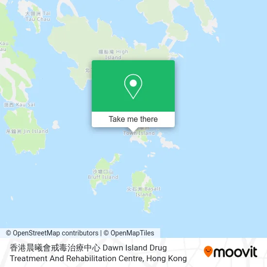 香港晨曦會戒毒治療中心 Dawn Island Drug Treatment And Rehabilitation Centre map