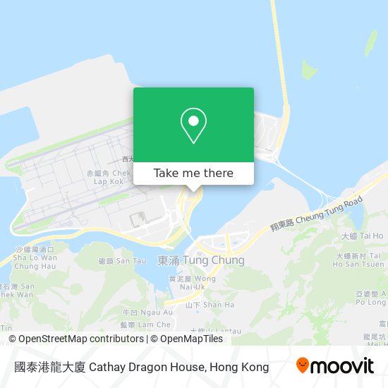 國泰港龍大廈 Cathay Dragon House map