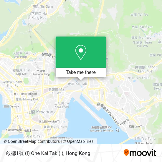 啟德1號 (I) One Kai Tak (I) map