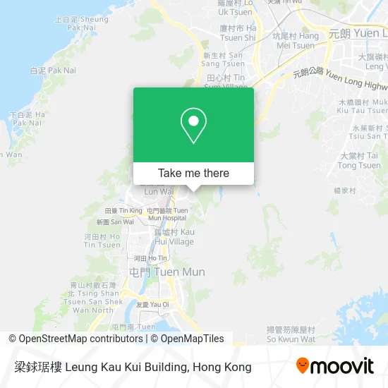 梁銶琚樓 Leung Kau Kui Building map