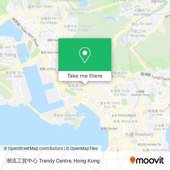 潮流工貿中心 Trendy Centre map