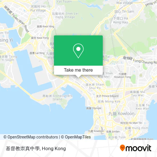 基督教崇真中學 map