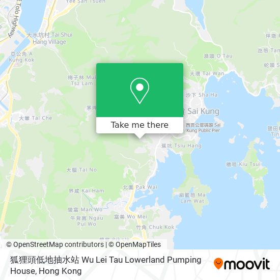 狐狸頭低地抽水站 Wu Lei Tau Lowerland Pumping House map