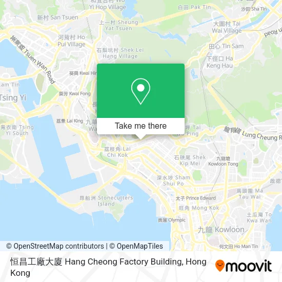 恒昌工廠大廈 Hang Cheong Factory Building地圖