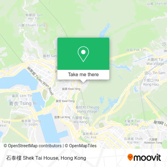 石泰樓 Shek Tai House map