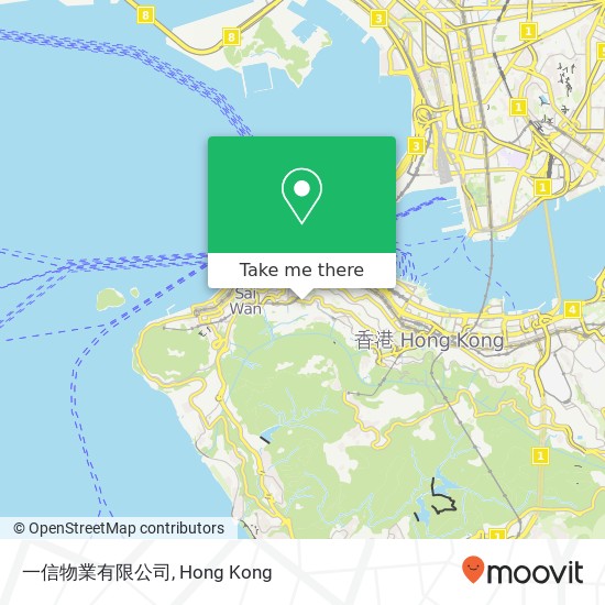 一信物業有限公司 map