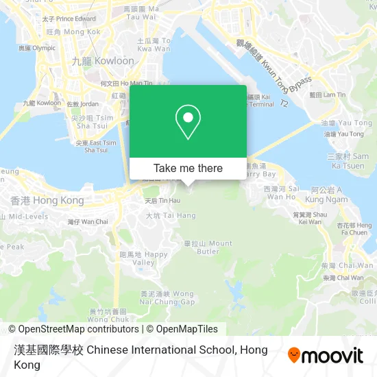 漢基國際學校 Chinese International School map