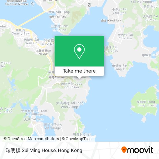 瑞明樓 Sui Ming House map