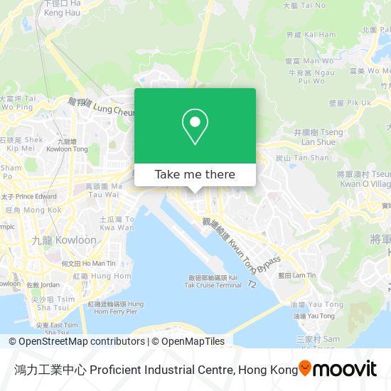 鴻力工業中心 Proficient Industrial Centre map