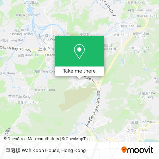 華冠樓 Wah Koon House map