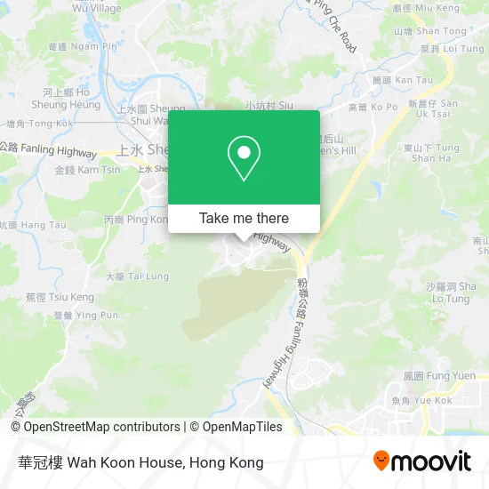 華冠樓 Wah Koon House map