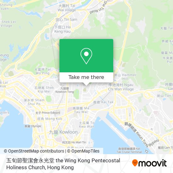 五旬節聖潔會永光堂 the Wing Kong Pentecostal Holiness Church map