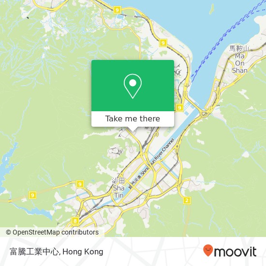 富騰工業中心 map
