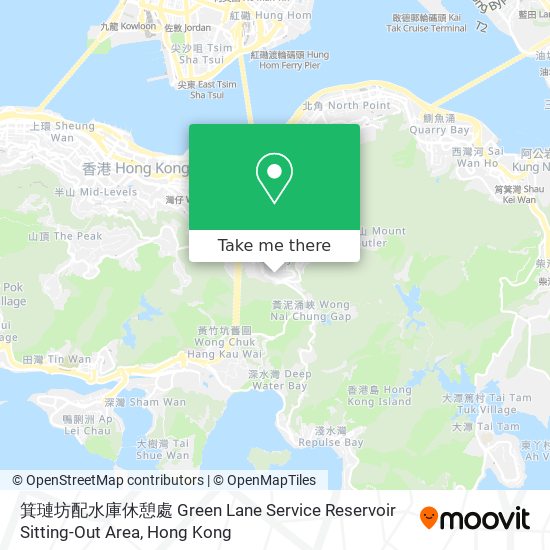 箕璉坊配水庫休憩處 Green Lane Service Reservoir Sitting-Out Area map