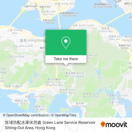 箕璉坊配水庫休憩處 Green Lane Service Reservoir Sitting-Out Area map