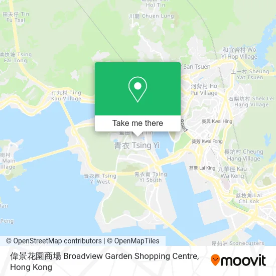 偉景花園商場 Broadview Garden Shopping Centre map