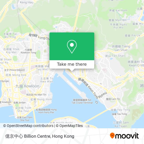 億京中心 Billion Centre map