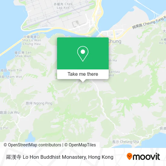 羅漢寺 Lo Hon Buddhist Monastery map