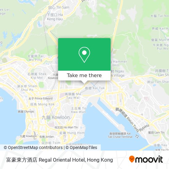 富豪東方酒店 Regal Oriental Hotel map