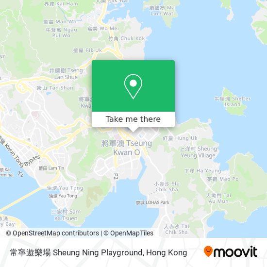 常寧遊樂場 Sheung Ning Playground map