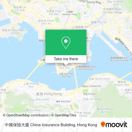 中國保險大廈 China Insurance Building地圖