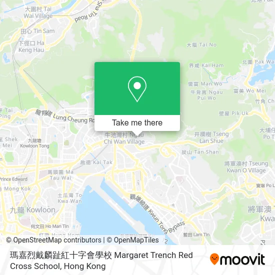 瑪嘉烈戴麟趾紅十字會學校 Margaret Trench Red Cross School map