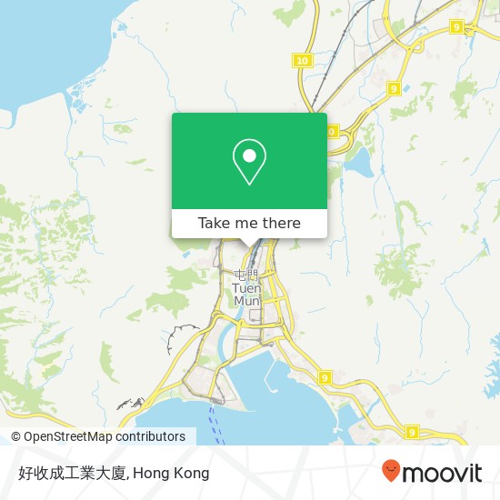 好收成工業大廈 map