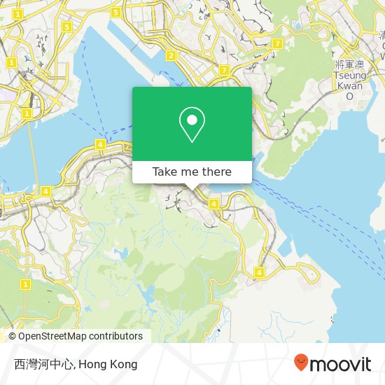 西灣河中心 map