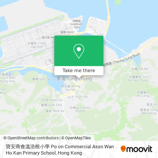 寶安商會溫浩根小學 Po on Commercial Assn Wan Ho Kan Primary School地圖