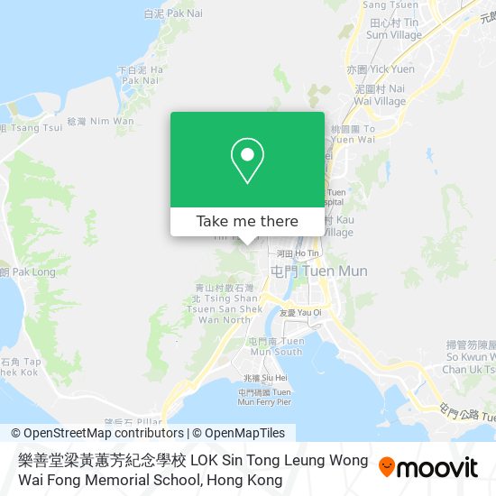 樂善堂梁黃蕙芳紀念學校 LOK Sin Tong Leung Wong Wai Fong Memorial School map