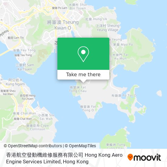 香港航空發動機維修服務有限公司 Hong Kong Aero Engine Services Limited map