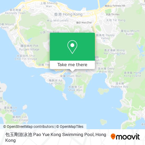 包玉剛游泳池 Pao Yue Kong Swimming Pool map