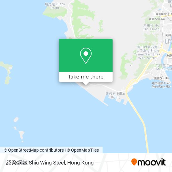紹榮鋼鐵 Shiu Wing Steel map