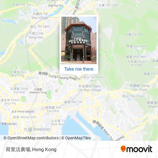 荷里活廣場地圖