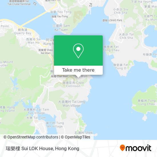 瑞樂樓 Sui LOK House map