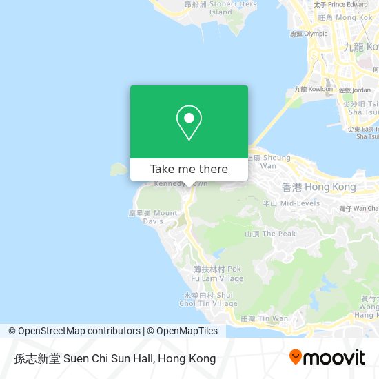 孫志新堂 Suen Chi Sun Hall map
