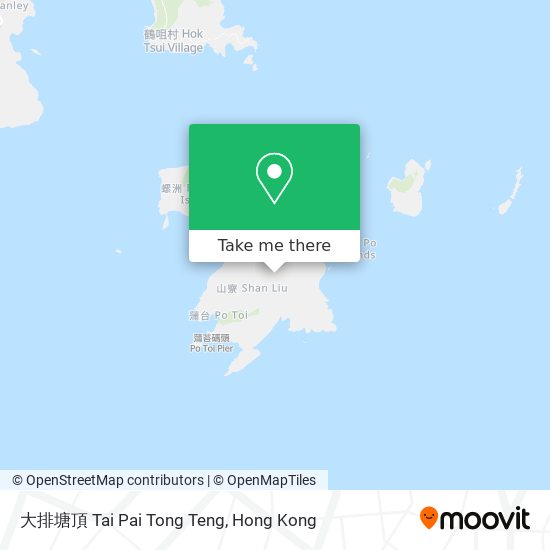 大排塘頂 Tai Pai Tong Teng map