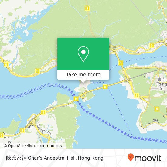 陳氏家祠 Chan's Ancestral Hall map