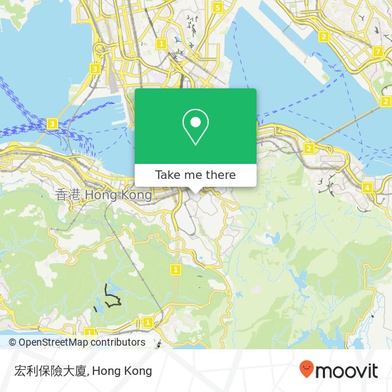 宏利保險大廈 map