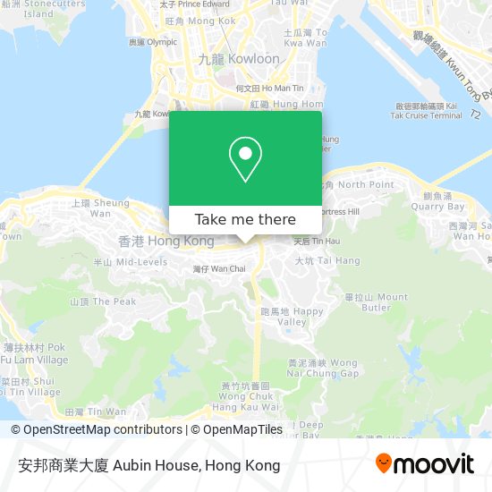 安邦商業大廈 Aubin House map